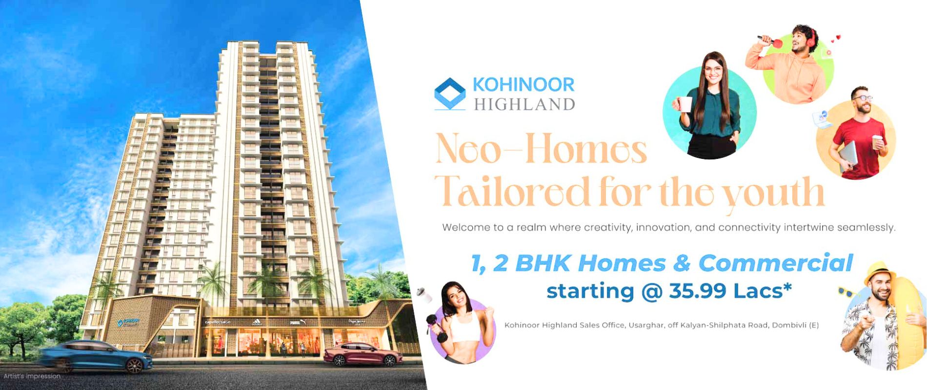 New Launch Project by kohinoor group | Kohinoor Highland
